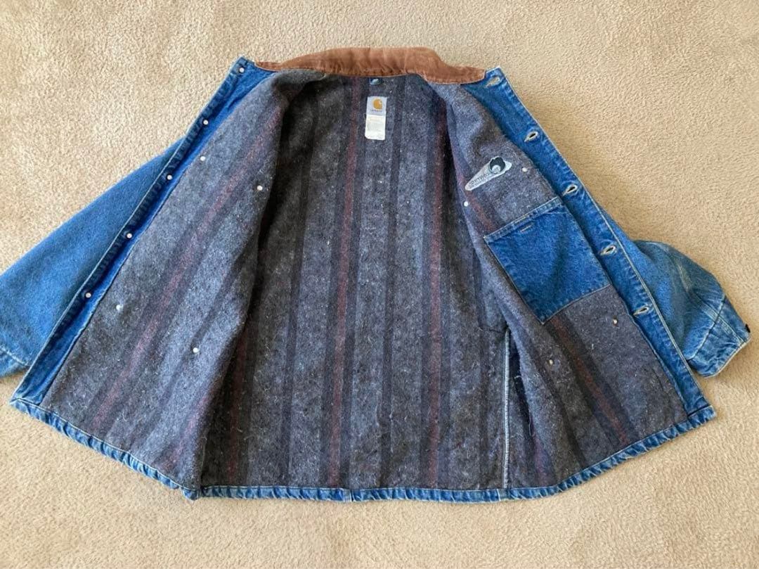 y*e様 USA製 Carhartt カーハート チョアコート デニムカバーオー