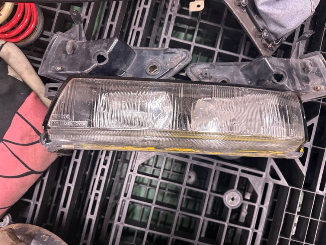 S13 シルビア　ヘッドライト　左　ジャンク　交渉あり