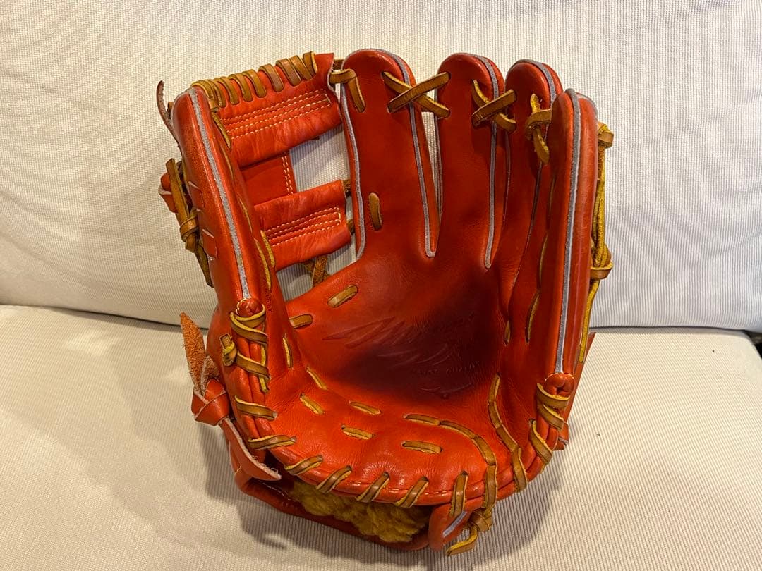 e*3様 【美品】ミズノプロ 内野手 硬式グラブ 限定皮革 テネイシャスプロエリ