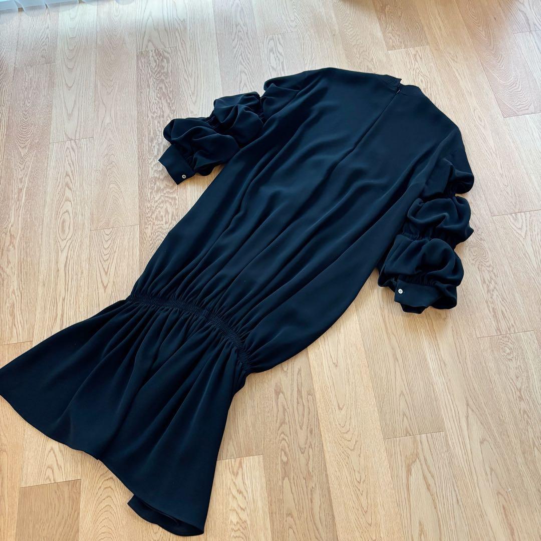 ENFOLD 黒　ロングワンピース　サイズ36