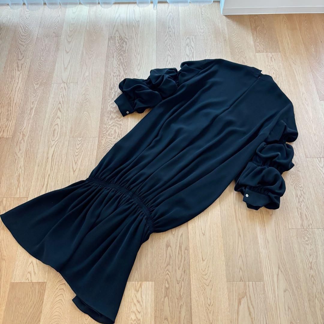 ENFOLD 黒　ロングワンピース　サイズ36