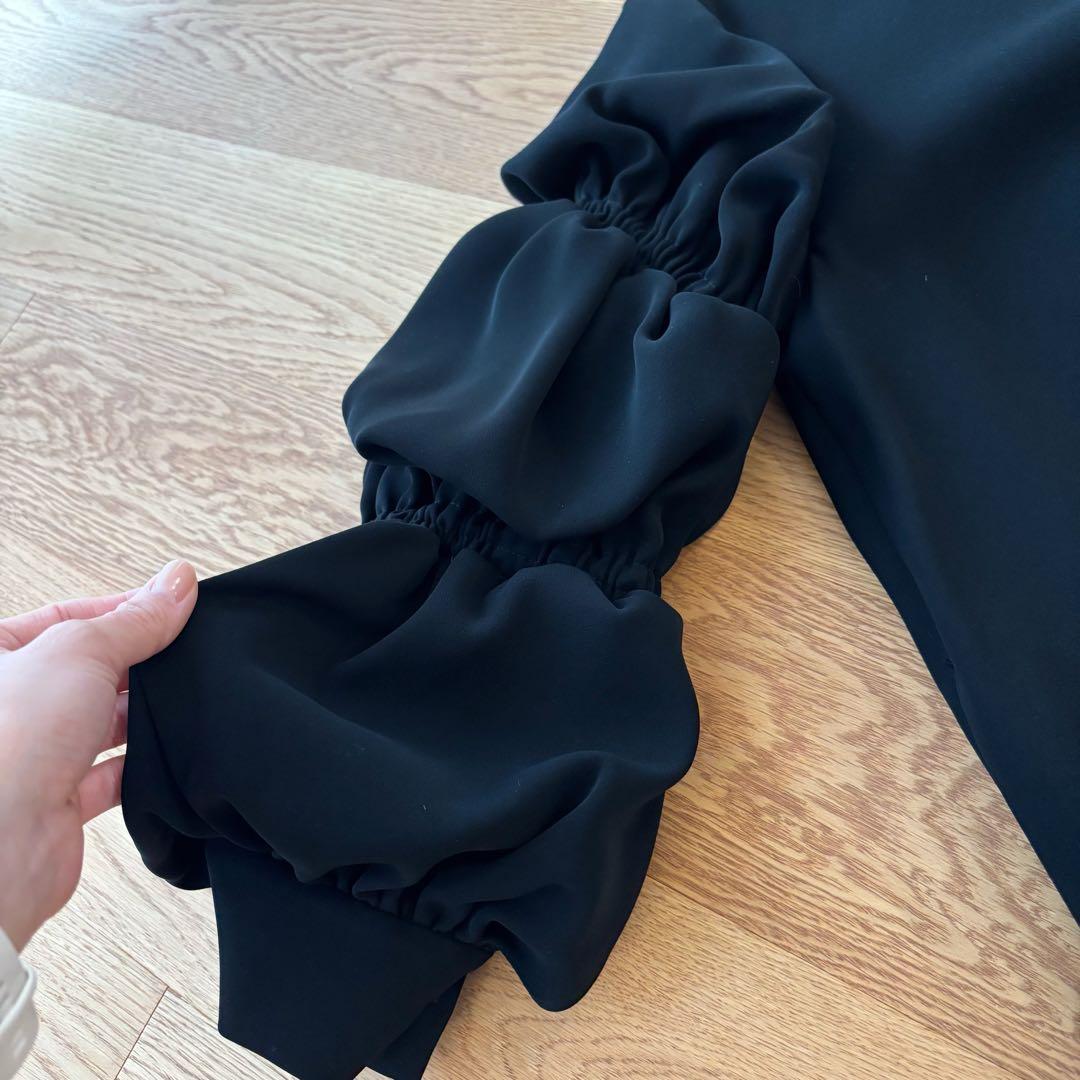 ENFOLD 黒　ロングワンピース　サイズ36