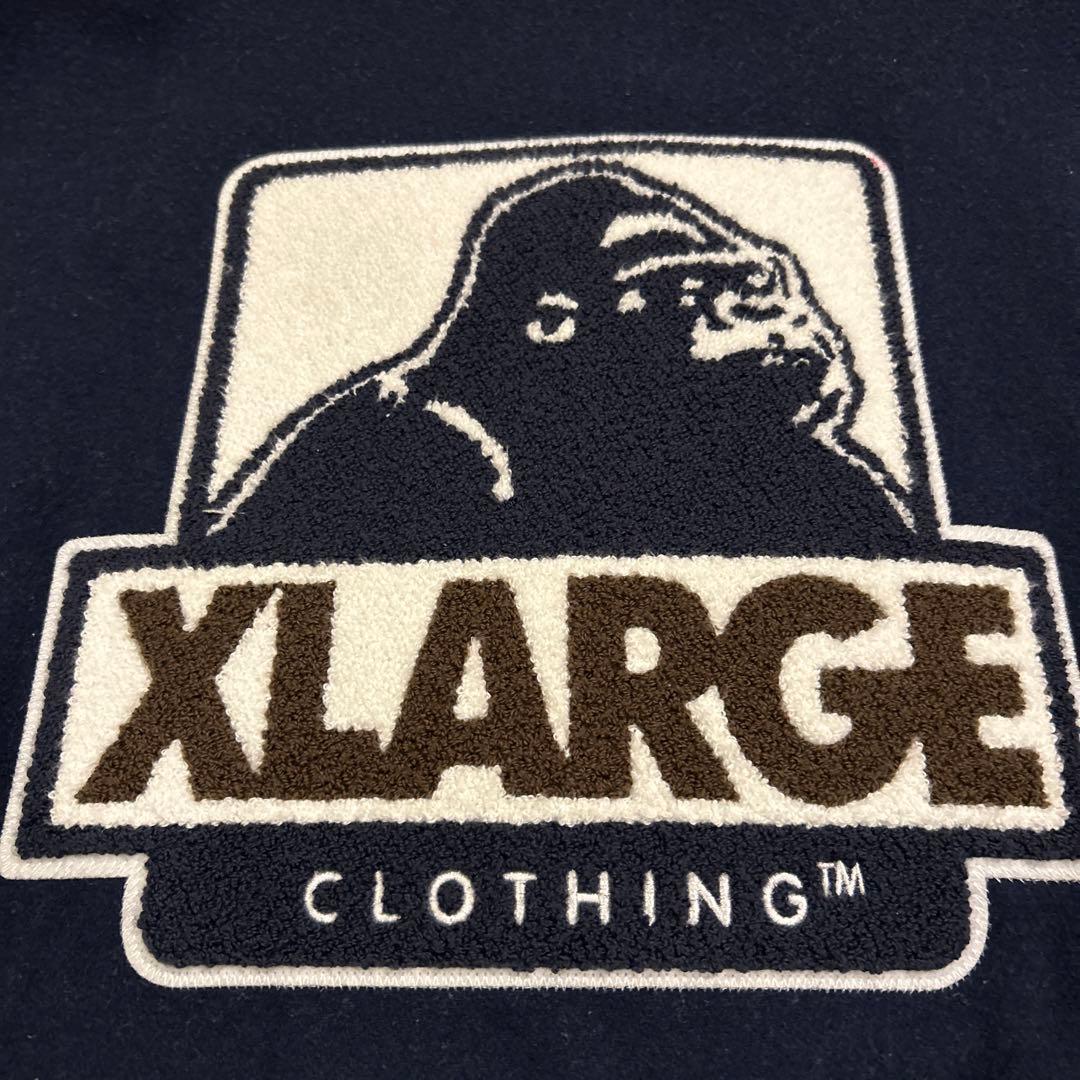 ⭐️XLARGE スタジャン ネイビー　X L