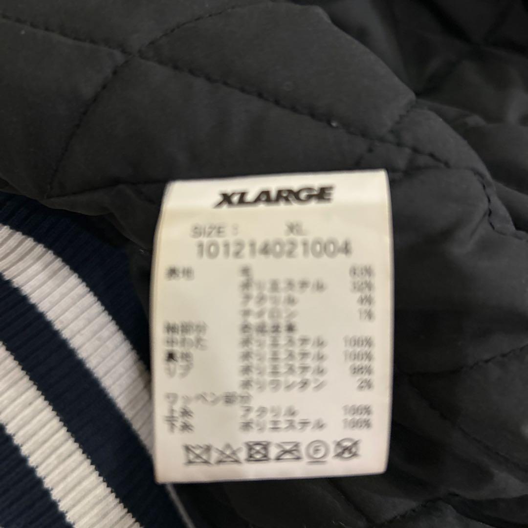 ⭐️XLARGE スタジャン ネイビー　X L
