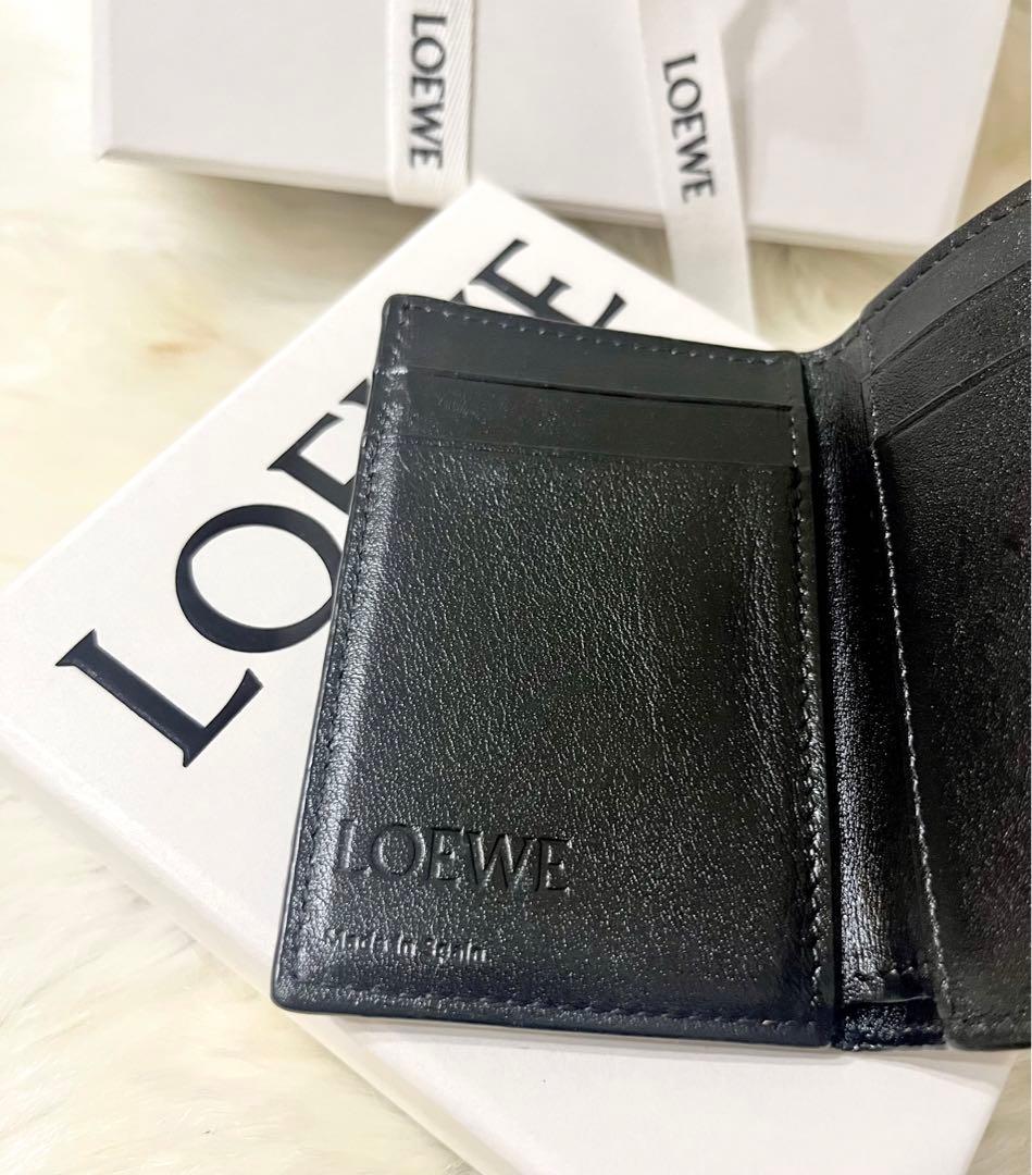 【極上美品】LOEWE ロエベ トライフォールド 三つ折り財布 箱・巾着付き