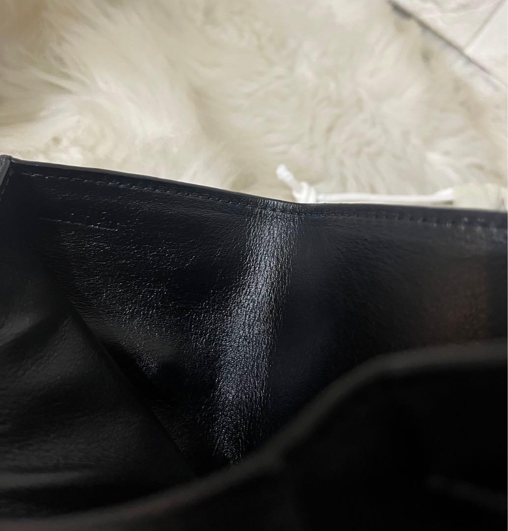 【極上美品】LOEWE ロエベ トライフォールド 三つ折り財布 箱・巾着付き