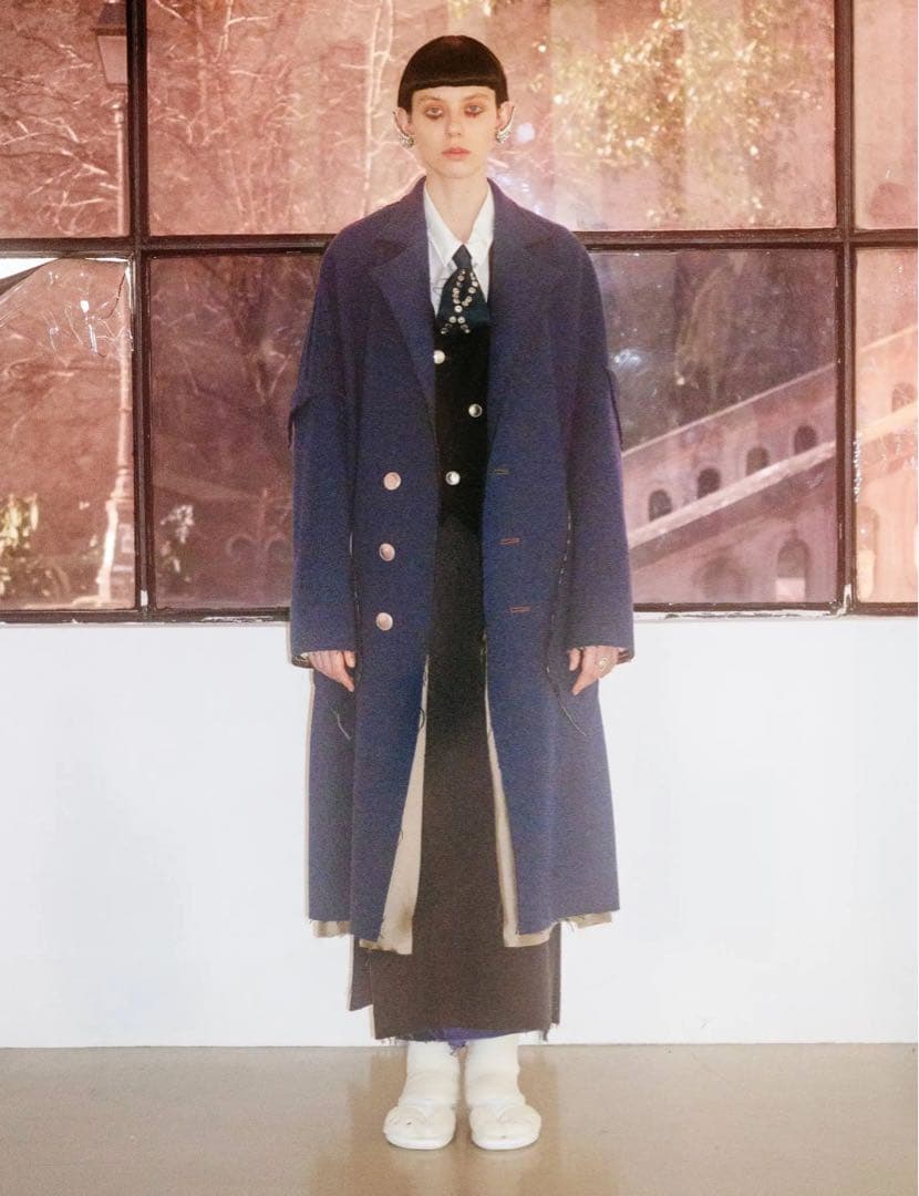 【美品】sulvam 19aw break over coat