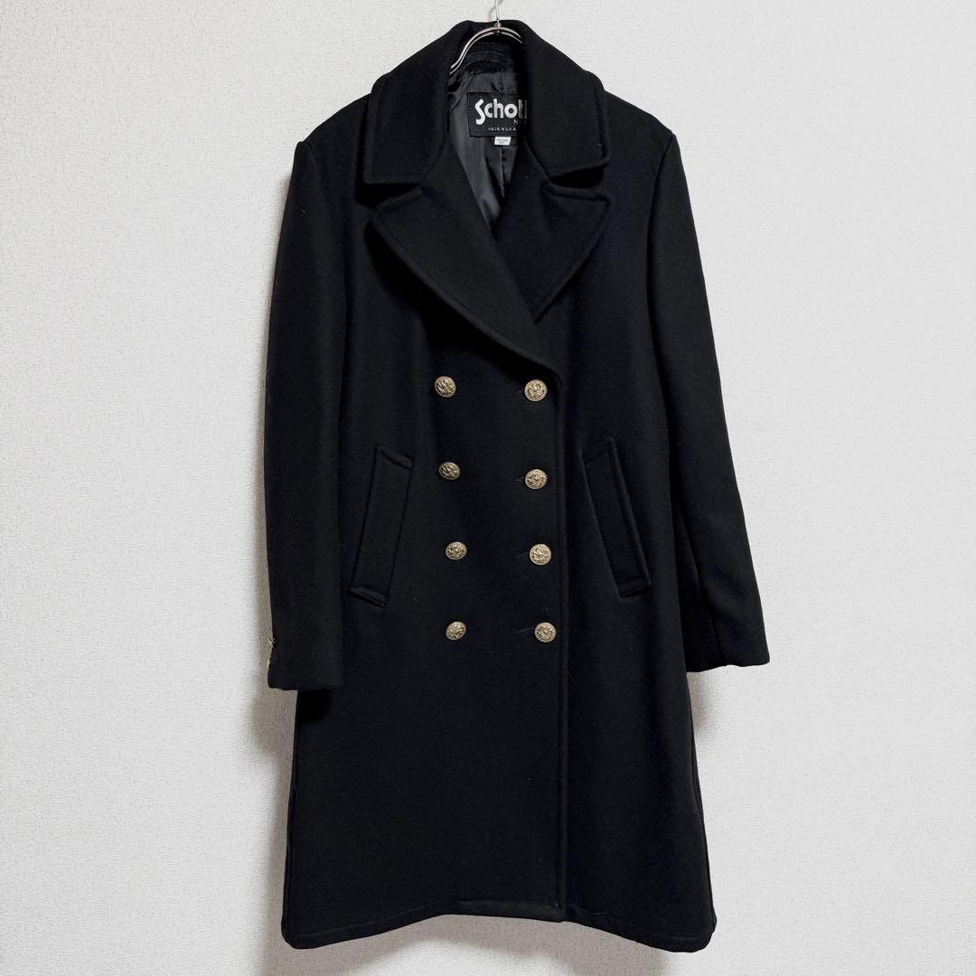USA製 Schott L8530 ダブルブレストピーコート メンズM相当