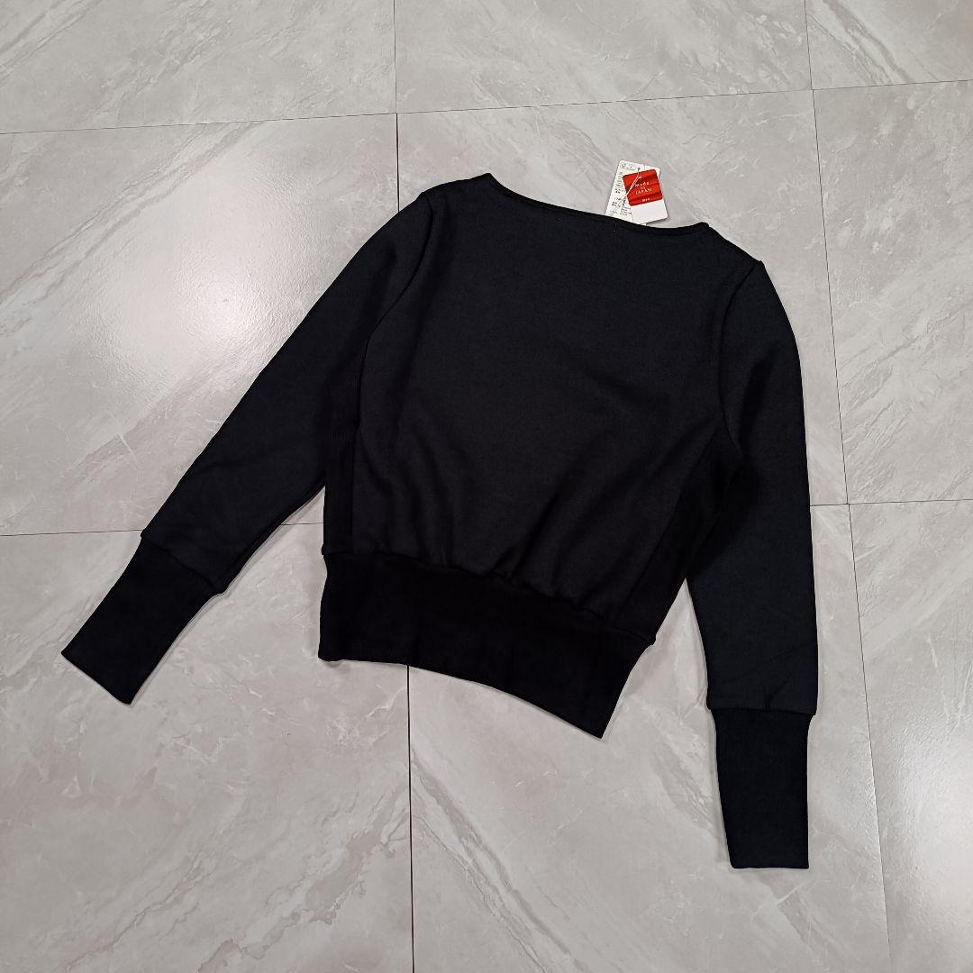 断捨離中様お値引き 美ライン トレーナー ブラック L 日本製 洗える