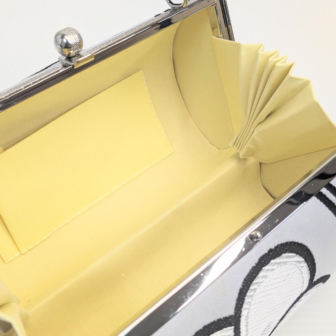 和装 草履バッグセット 帯地 梅 黒×白 3枚芯 フリーサイズ k19-8