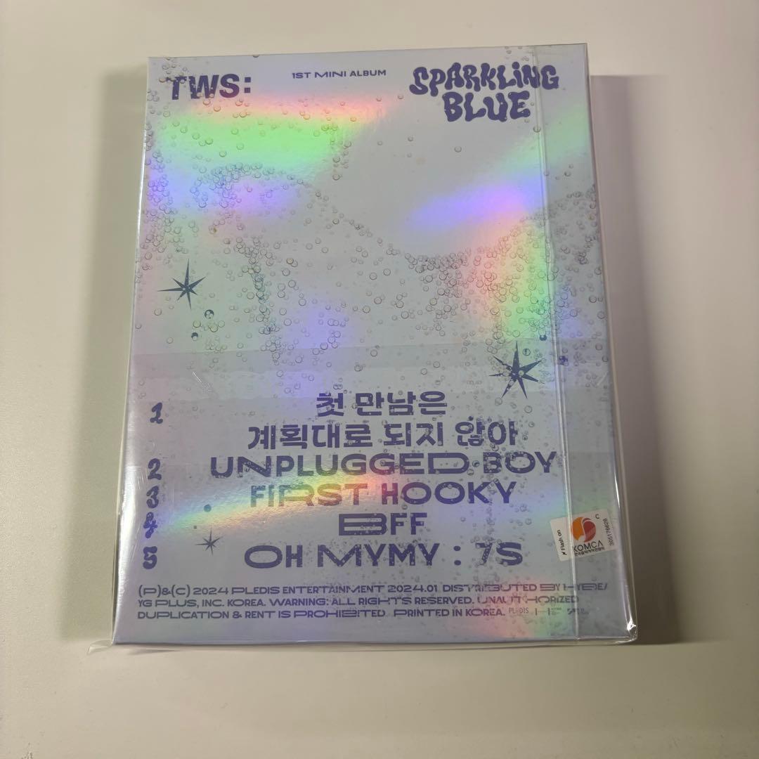 な*な様 TWS 直筆サイン入りアルバム sparkling blue