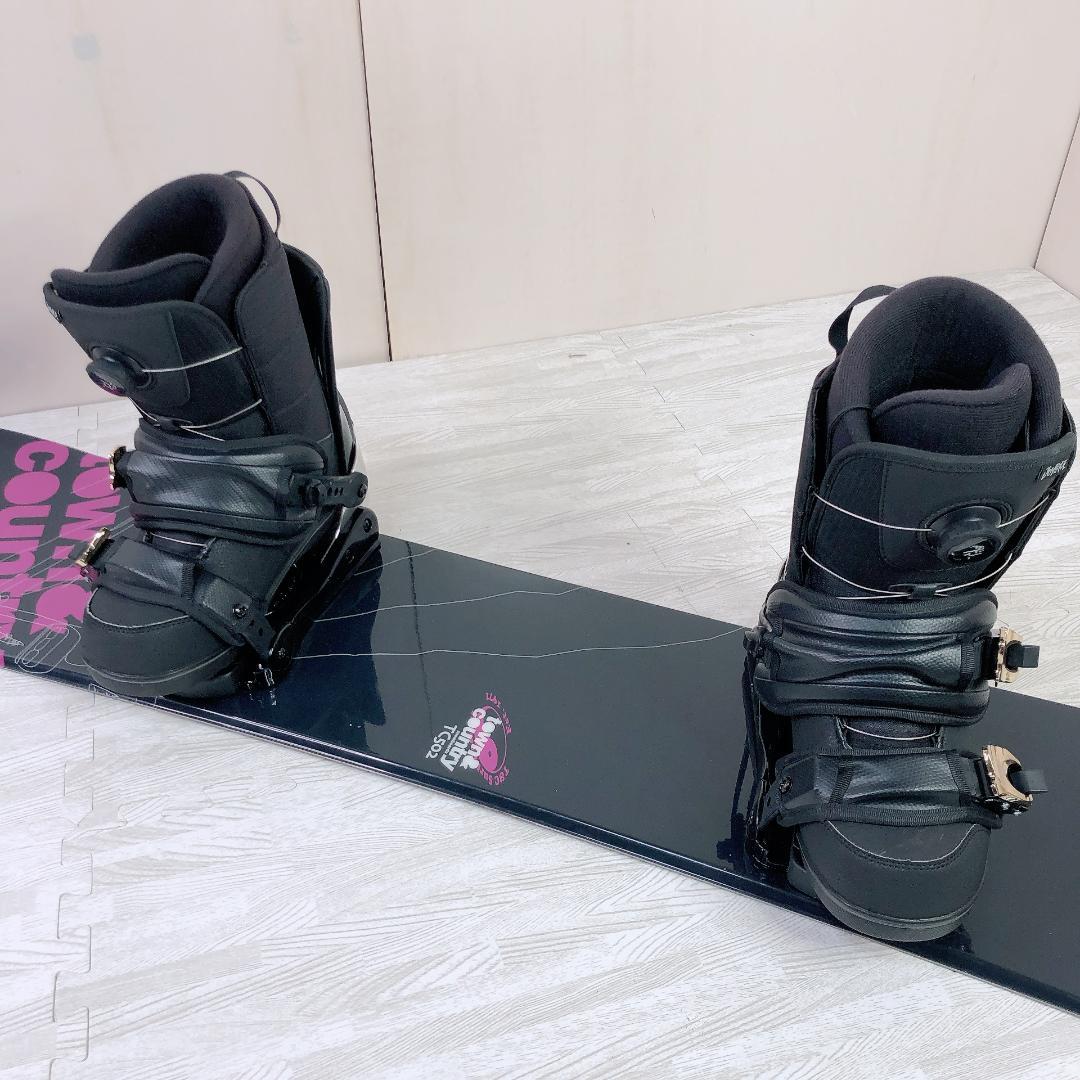 T & C 153㎝　JOYRIDE 27㎝ スノーボード 3点セット メンズ