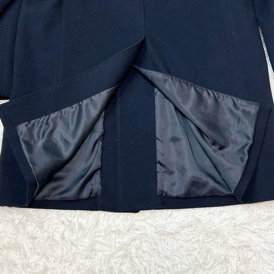 美品 ユナイテッドアローズ 最高級カシミヤ混 3B ロングチェスターコート XL