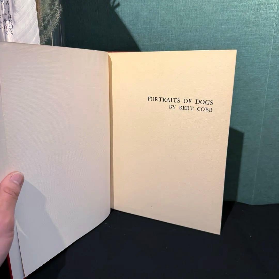 1931年出版 エッチング 犬 BERT COBB アメリカ