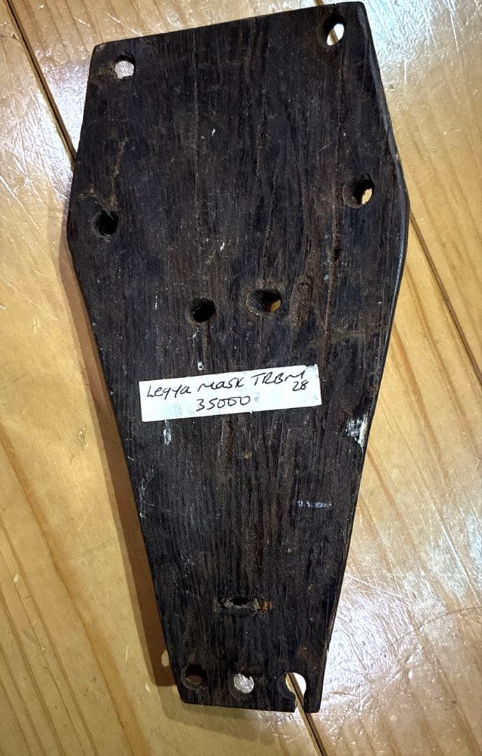 ヴィンテージ　アフリカ　バウレ族　プレプレマスク　お面