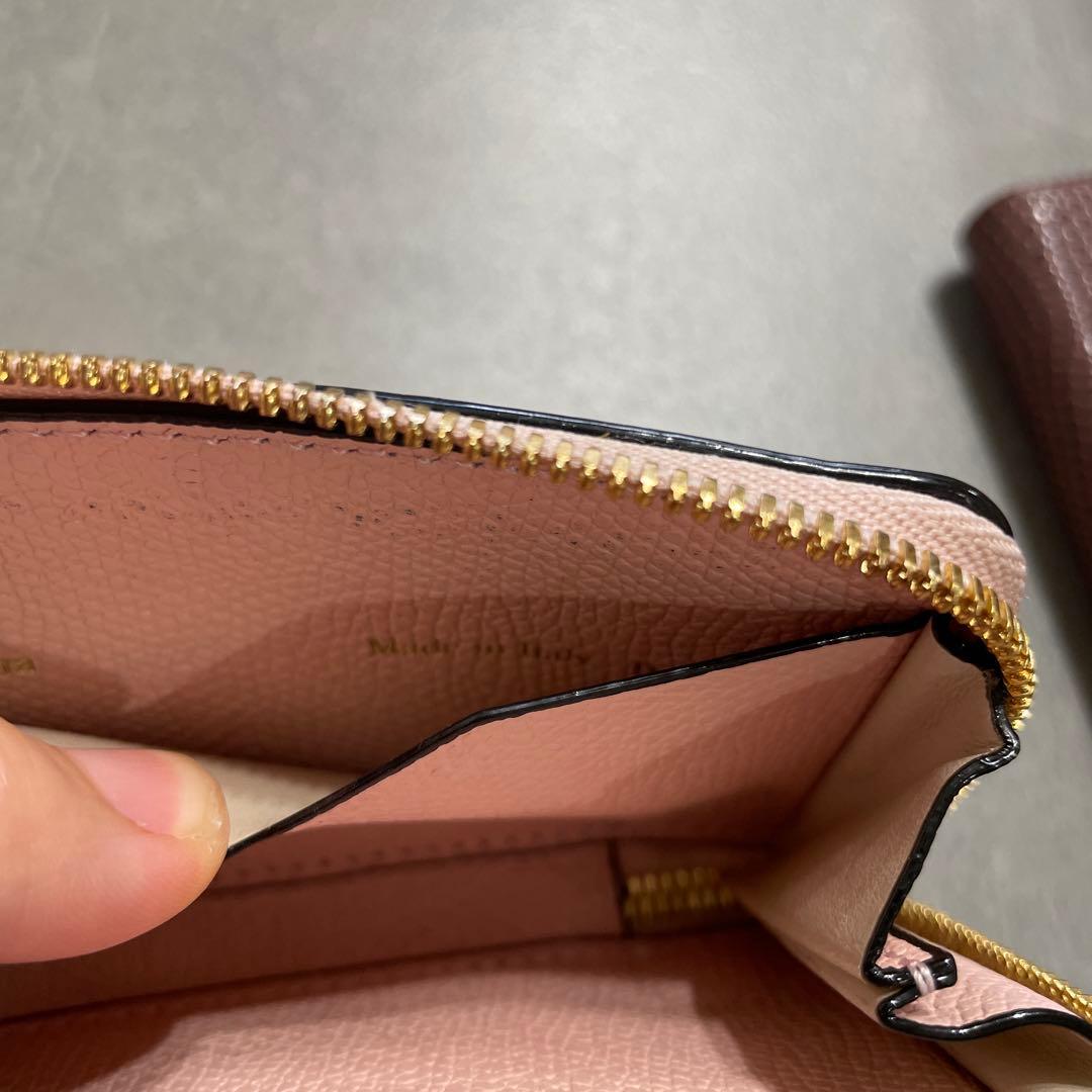 ヴァレクストラ ペオニア ピンク ケース カードケース ミニ財布