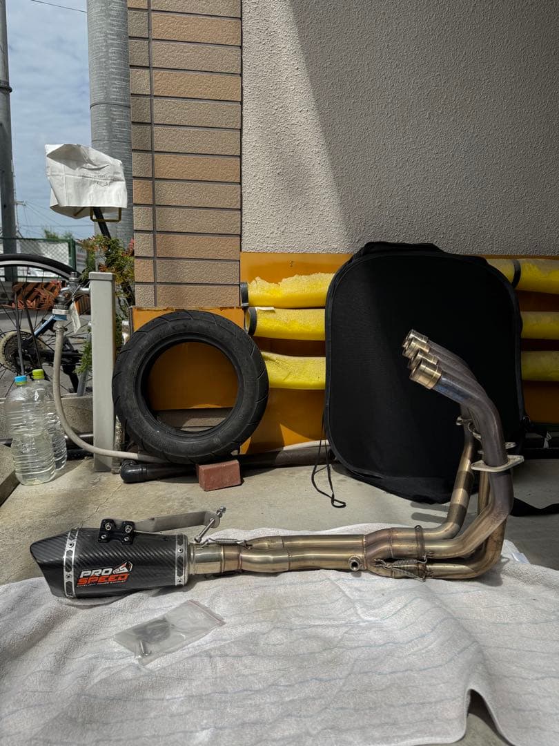 zx25r プロスピード　マフラー