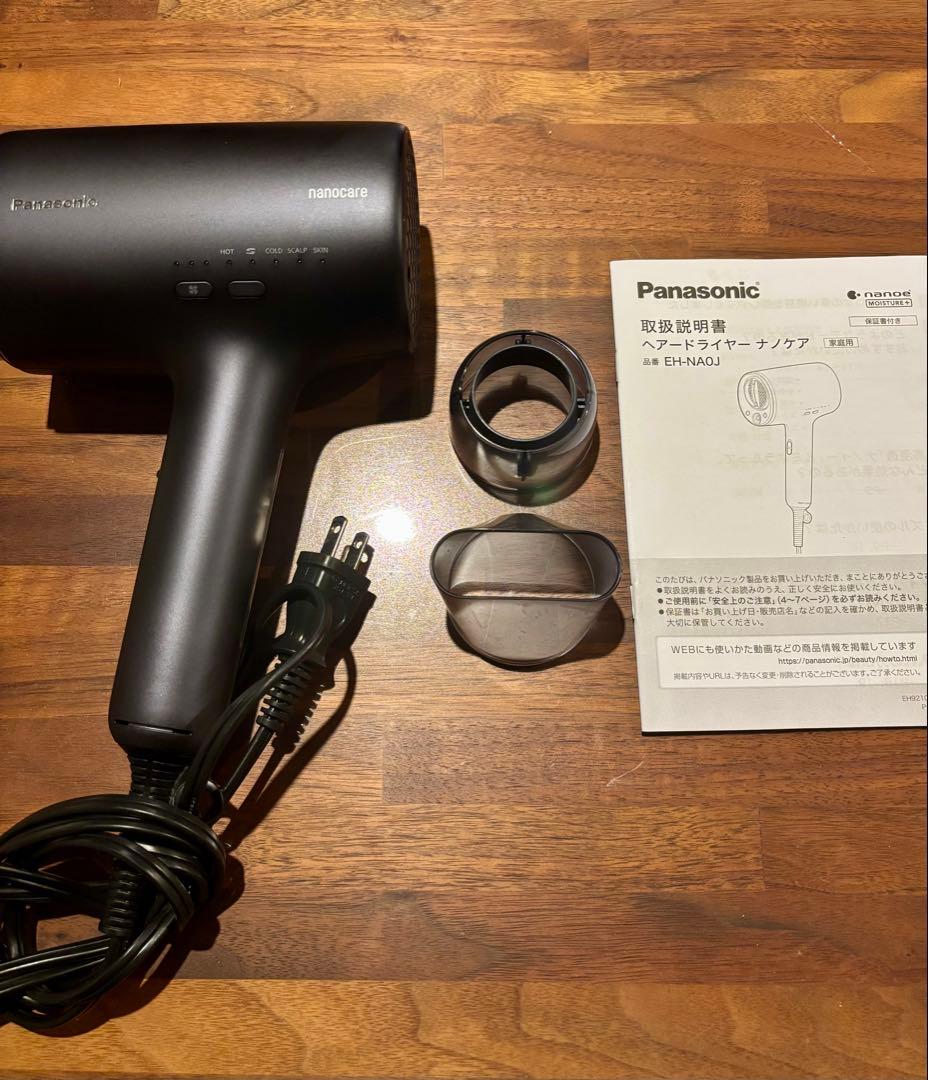 【ジャンク】Panasonic ナノケア ヘアドライヤー ブラック