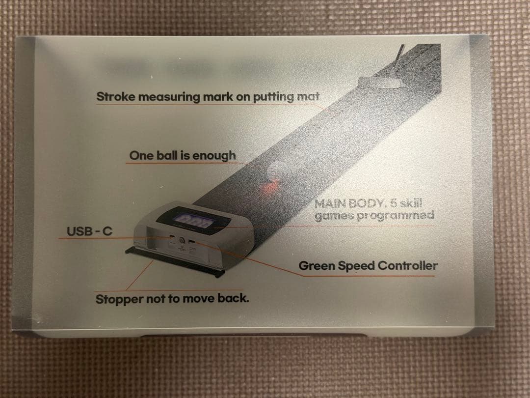 (新品同様)PUTTIST 2 パッティスト2 パター練習器具