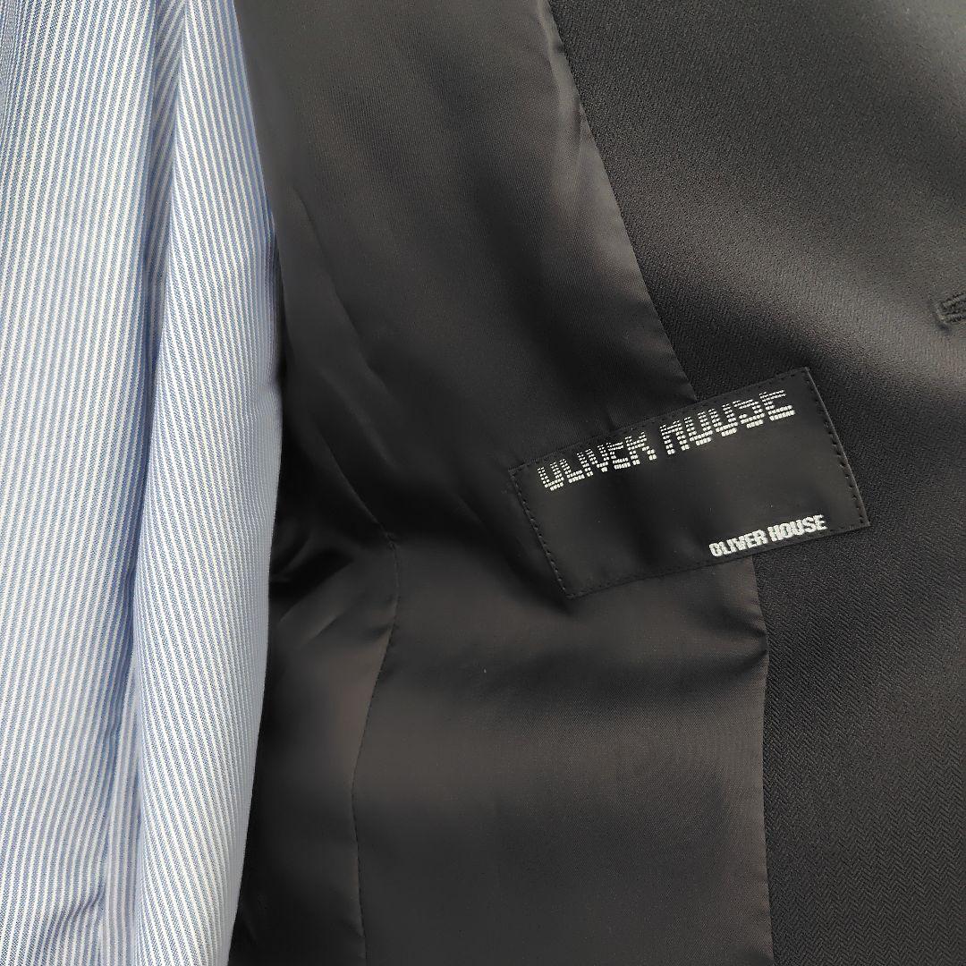 【新品】オリバーハウス スーツ　男の子 150サイズ 黒　卒業式