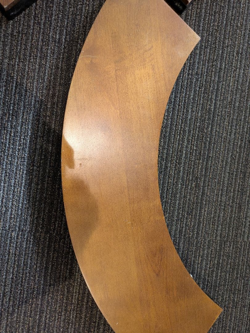 ロゴス(LOGOS) アイアンウッド囲炉裏サークルテーブルL　キズあり