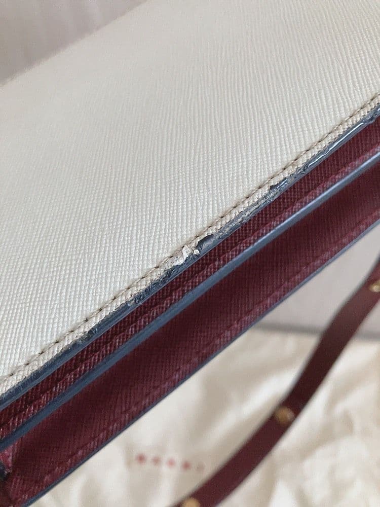 MARNI　マルニ　TRUNK BAGトランクミニ　レザー　ショルダーバッグ