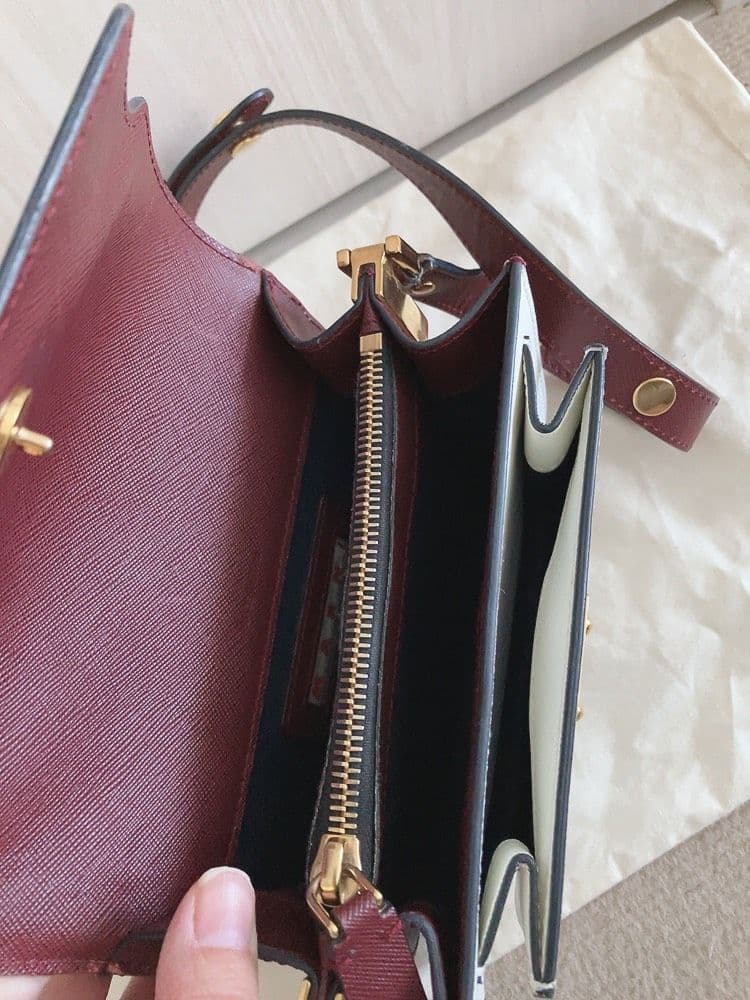 MARNI　マルニ　TRUNK BAGトランクミニ　レザー　ショルダーバッグ