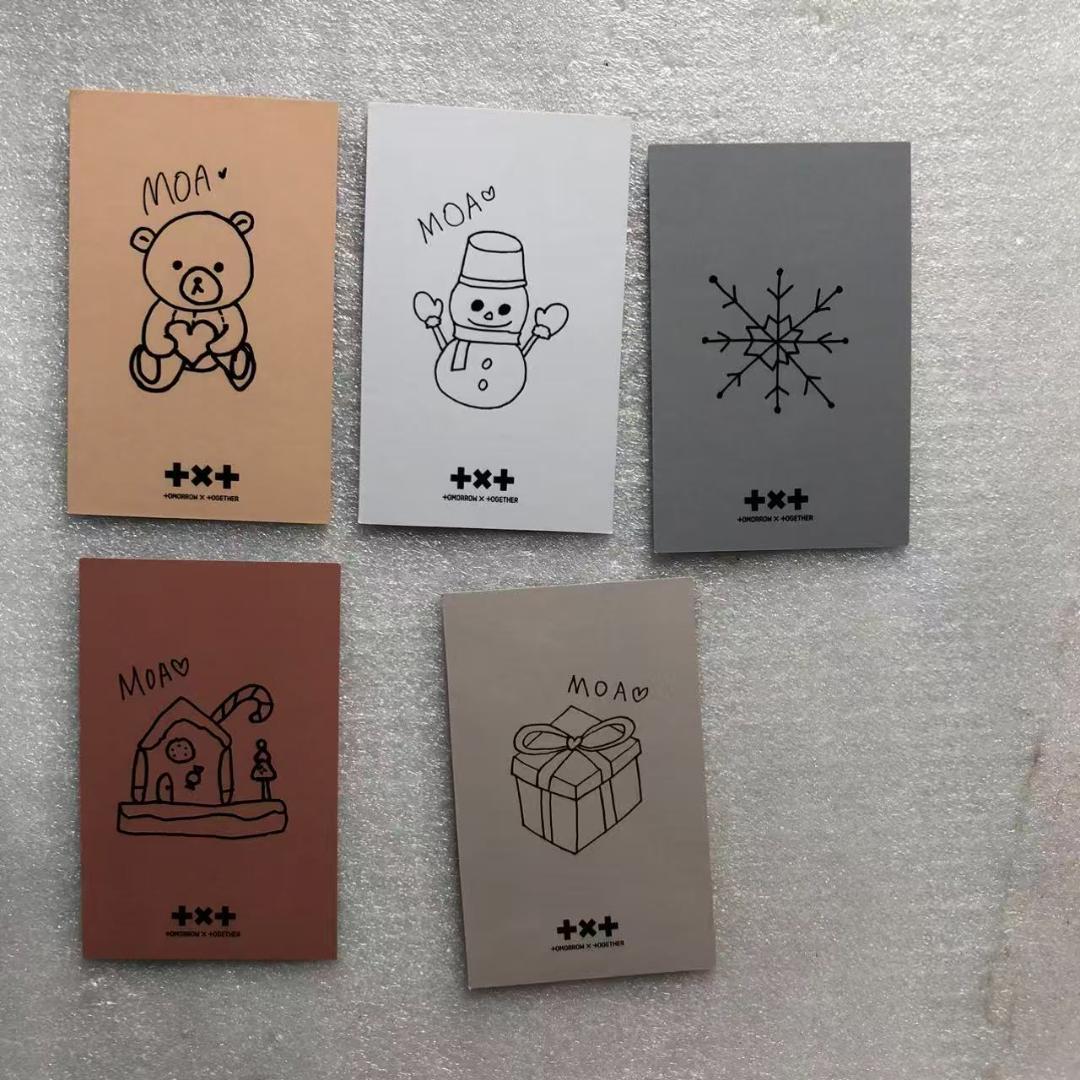 TXT SBS 歌謡祭 韓国 限定 サノク トレカ 5種セット