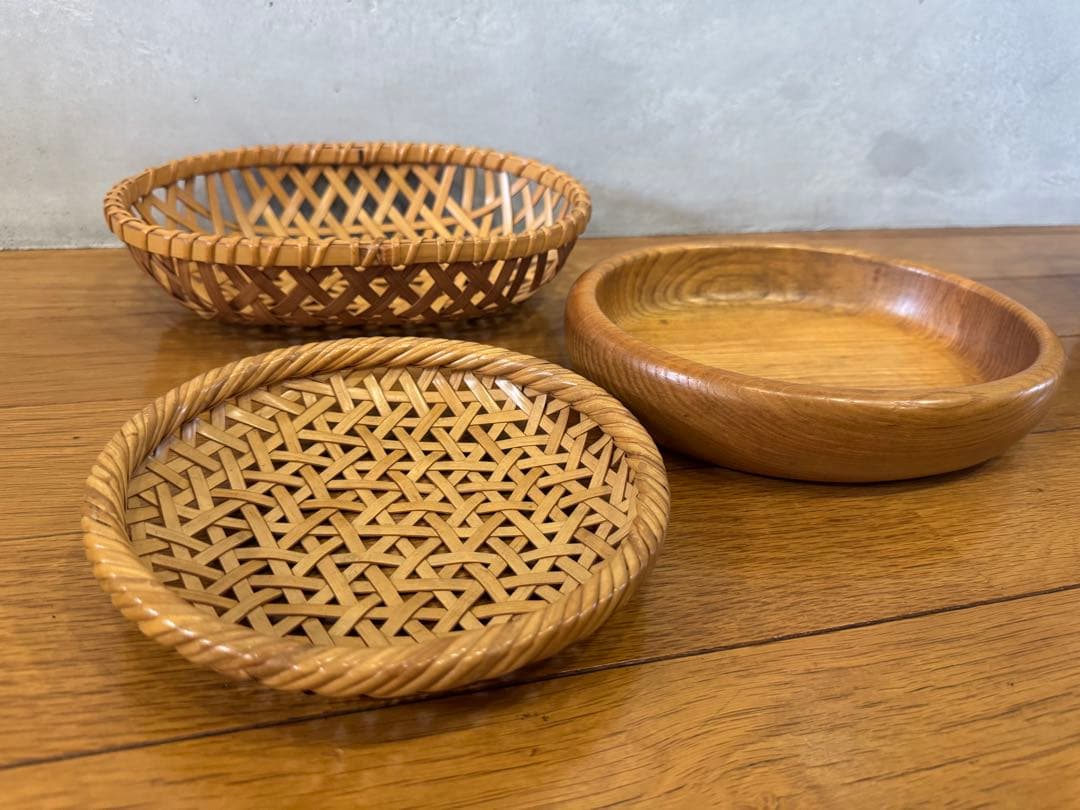 別府かご　玉の湯　３個セット