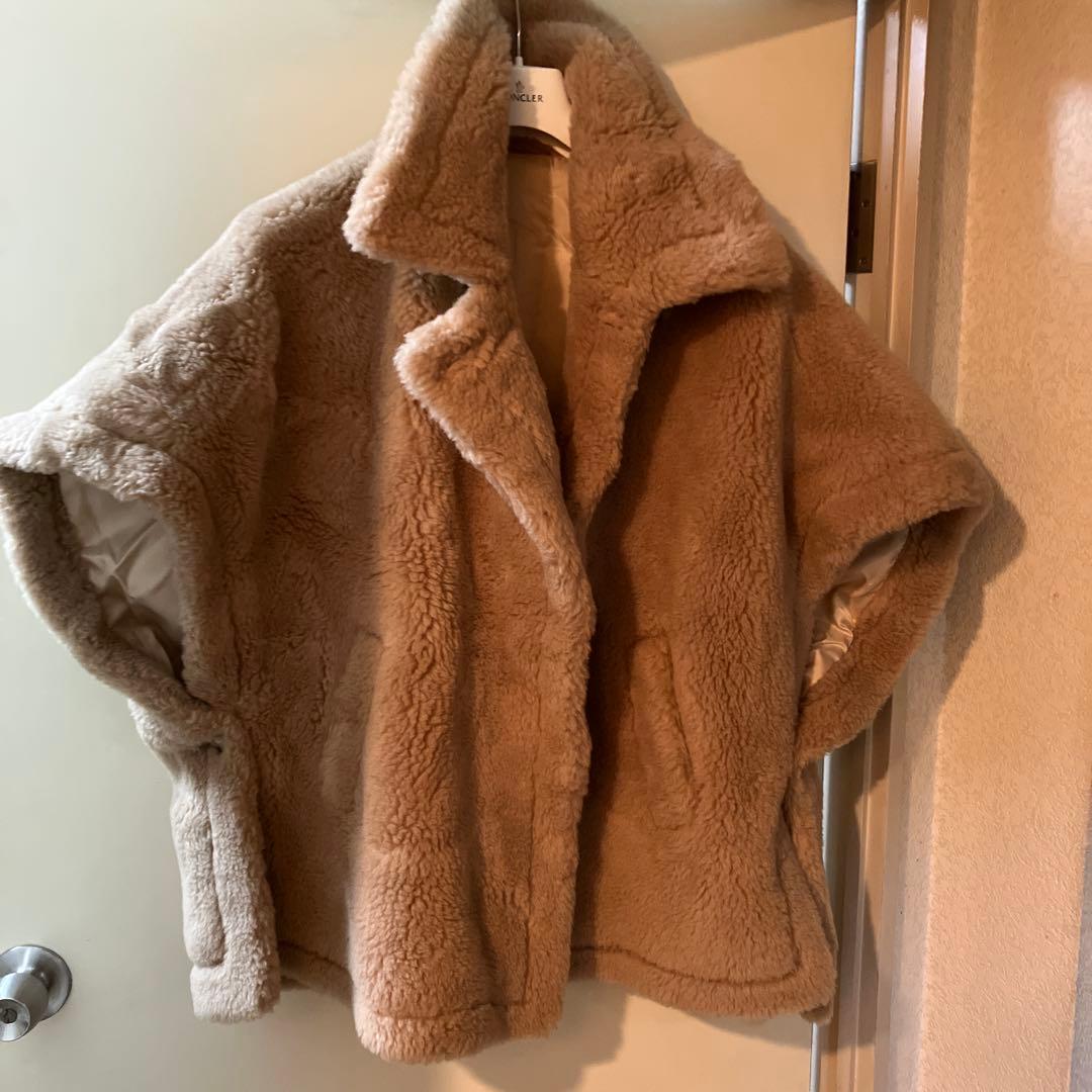 お値下げ中　新品未使用 ベアポンチョ アルパカテディ ケープ