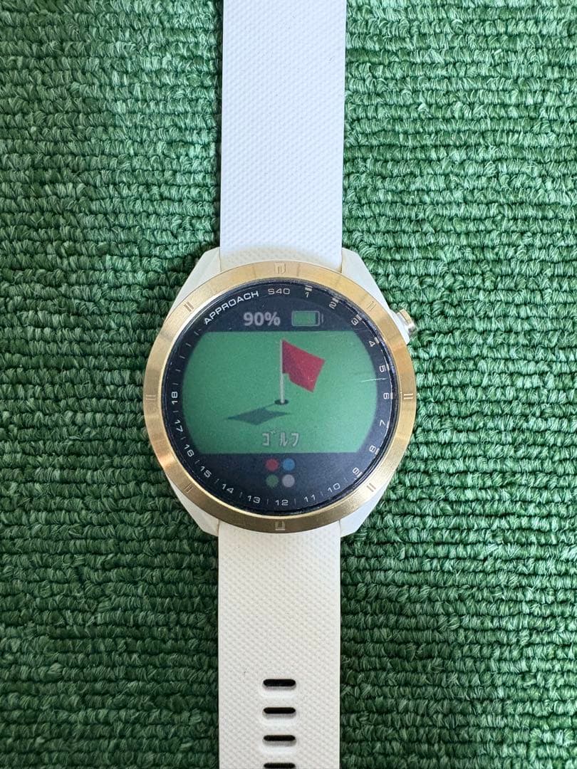 ★GARMIN APPROACH S40ホワイト　美品