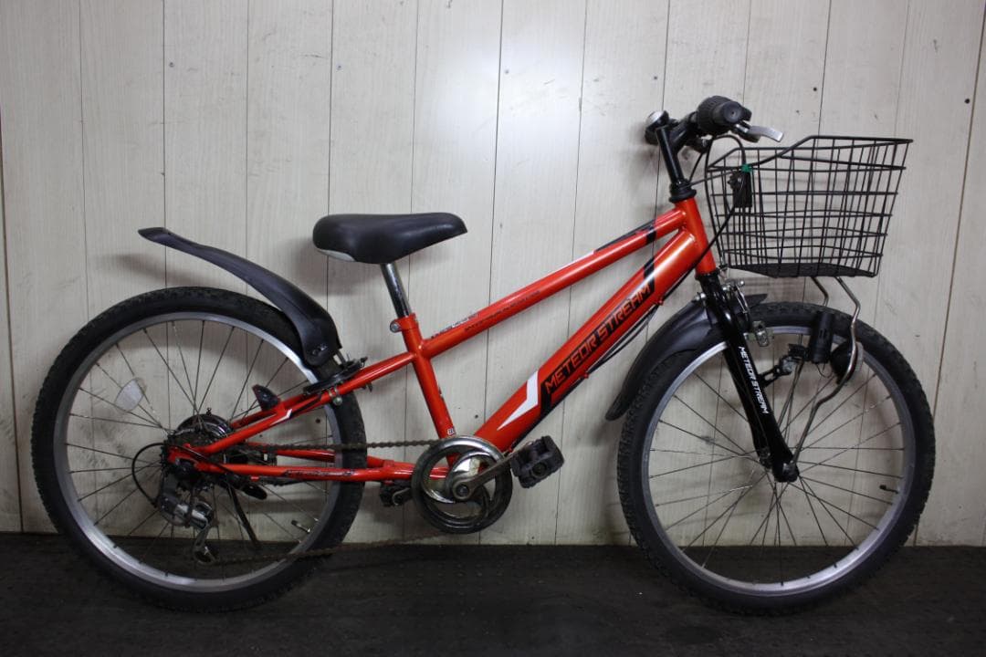 meteor streamメテオ ストリーム 22型 シマノ6速 子供用MTB