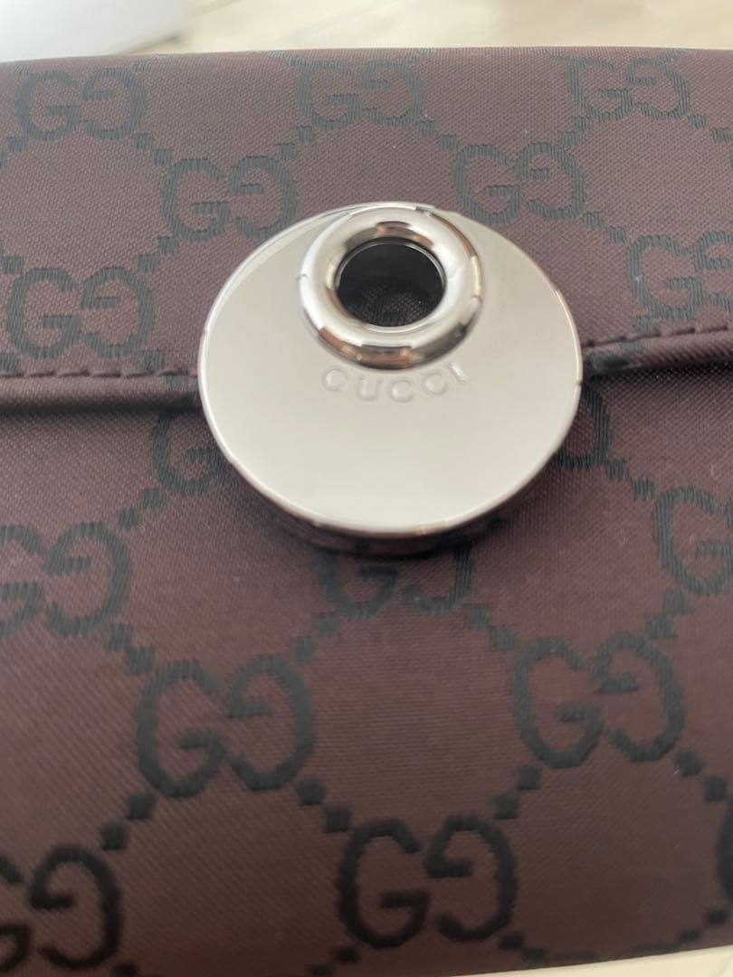 GUCCI GGパターン 長財布 ダークブラウン
