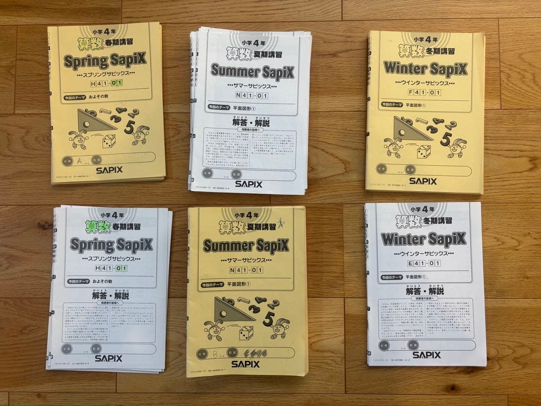 Daily SapiX 学習教材 4年生セット