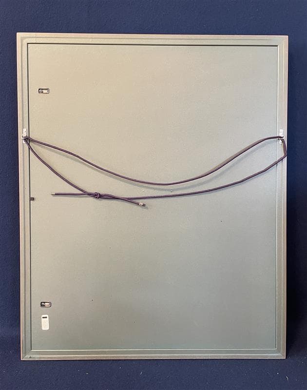 ゆ*♪様 「真作」小倉遊亀「紫蘇の花」木版画　11/280　証書付き