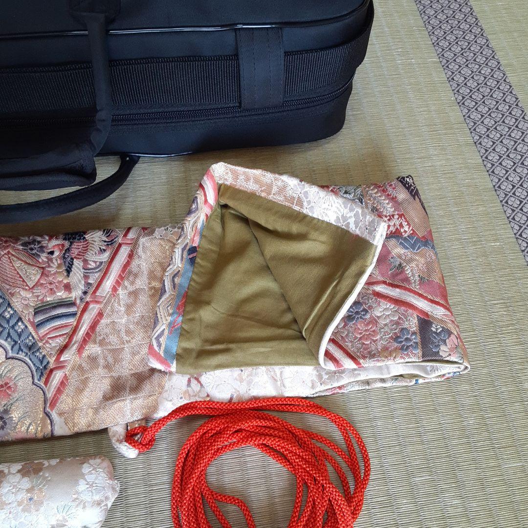 雅楽　笙のケース　袋　枕