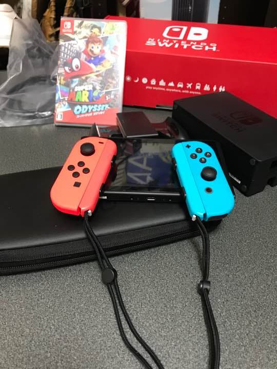 任天堂スイッチ（オデッセイ、保管ケース付き）