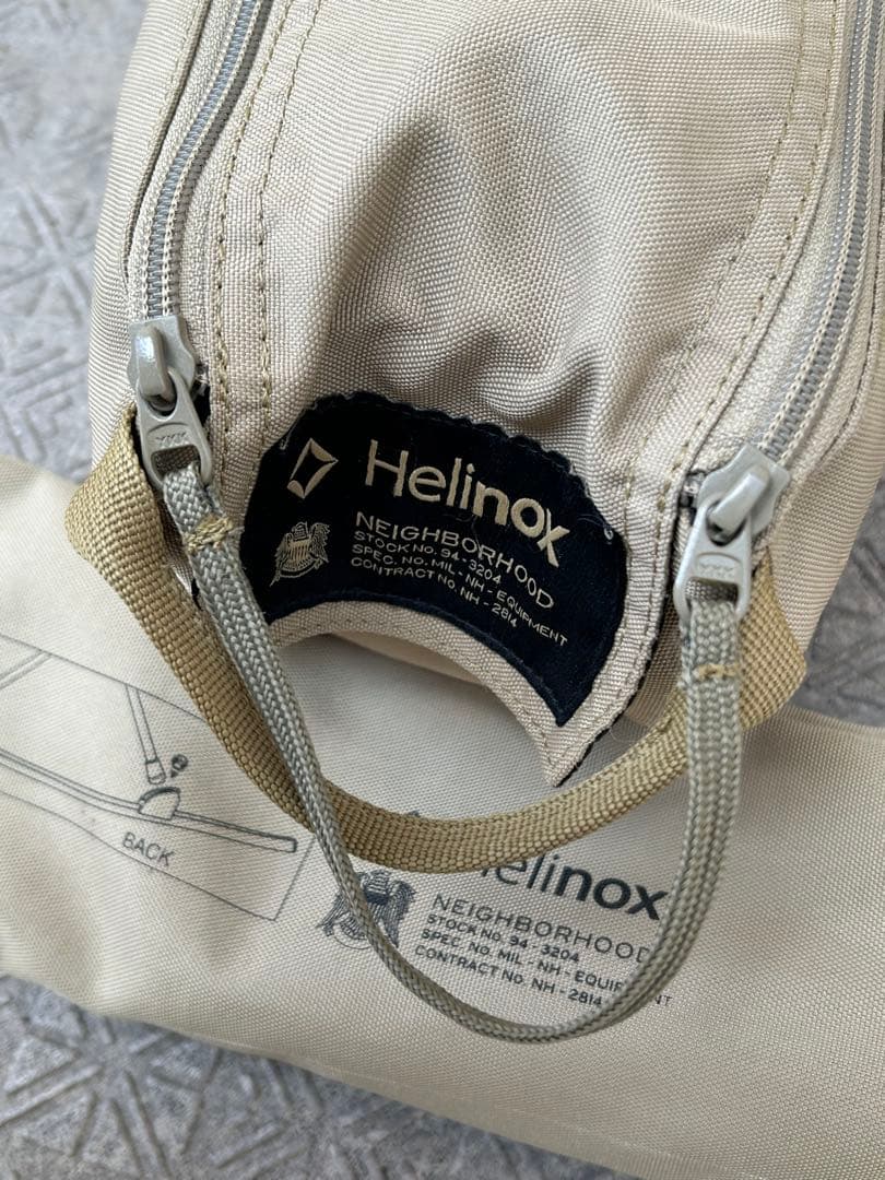 neighborhood×Helinox E-CHAIR TWO