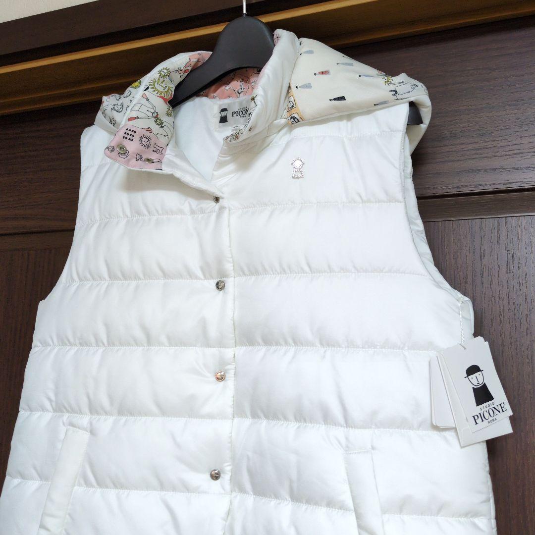 専用です　新品タグ付　ピッコーネ　ベスト　白