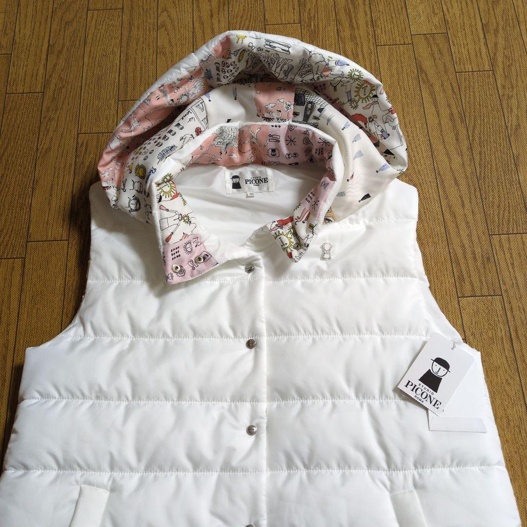 専用です　新品タグ付　ピッコーネ　ベスト　白