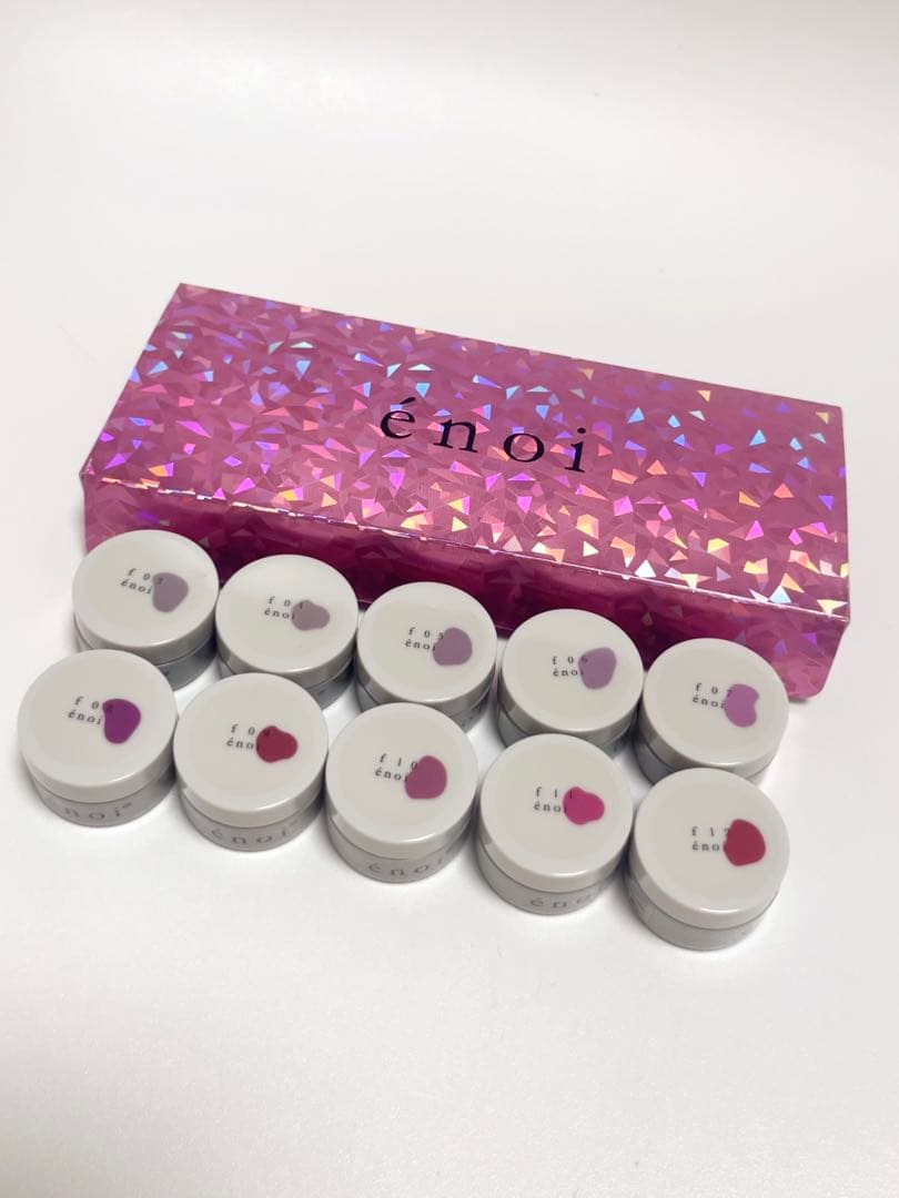 énoi エノイ ピンク フラッシュジェル 10個セット マグネットスティック付