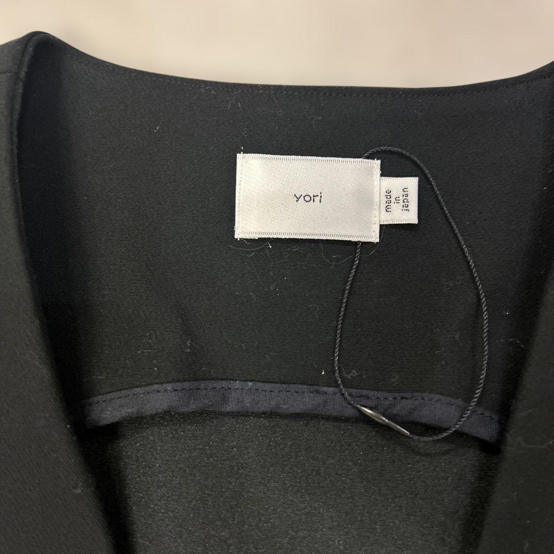 yori ブラック フレアベスト