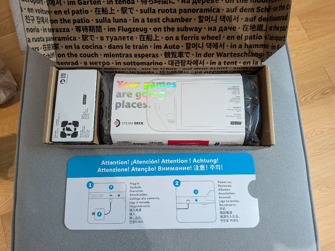 その他 Steam Deck 64GB + 512GB SDD