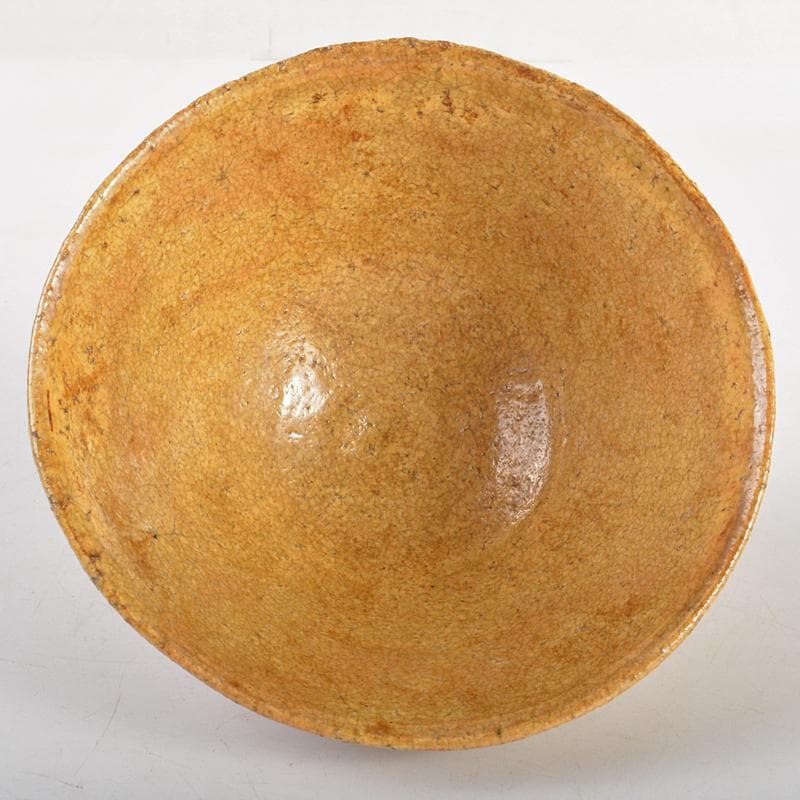 茶道具　伊羅保茶碗　銘「大黒」　仕覆付　 裏千家十一代玄々斎極め箱　MR6965