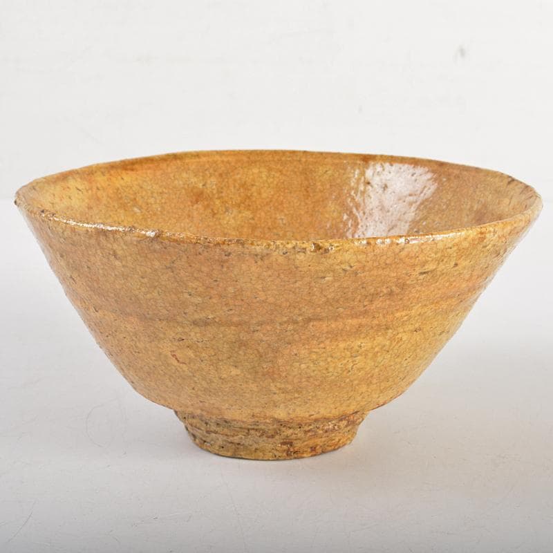 茶道具　伊羅保茶碗　銘「大黒」　仕覆付　 裏千家十一代玄々斎極め箱　MR6965