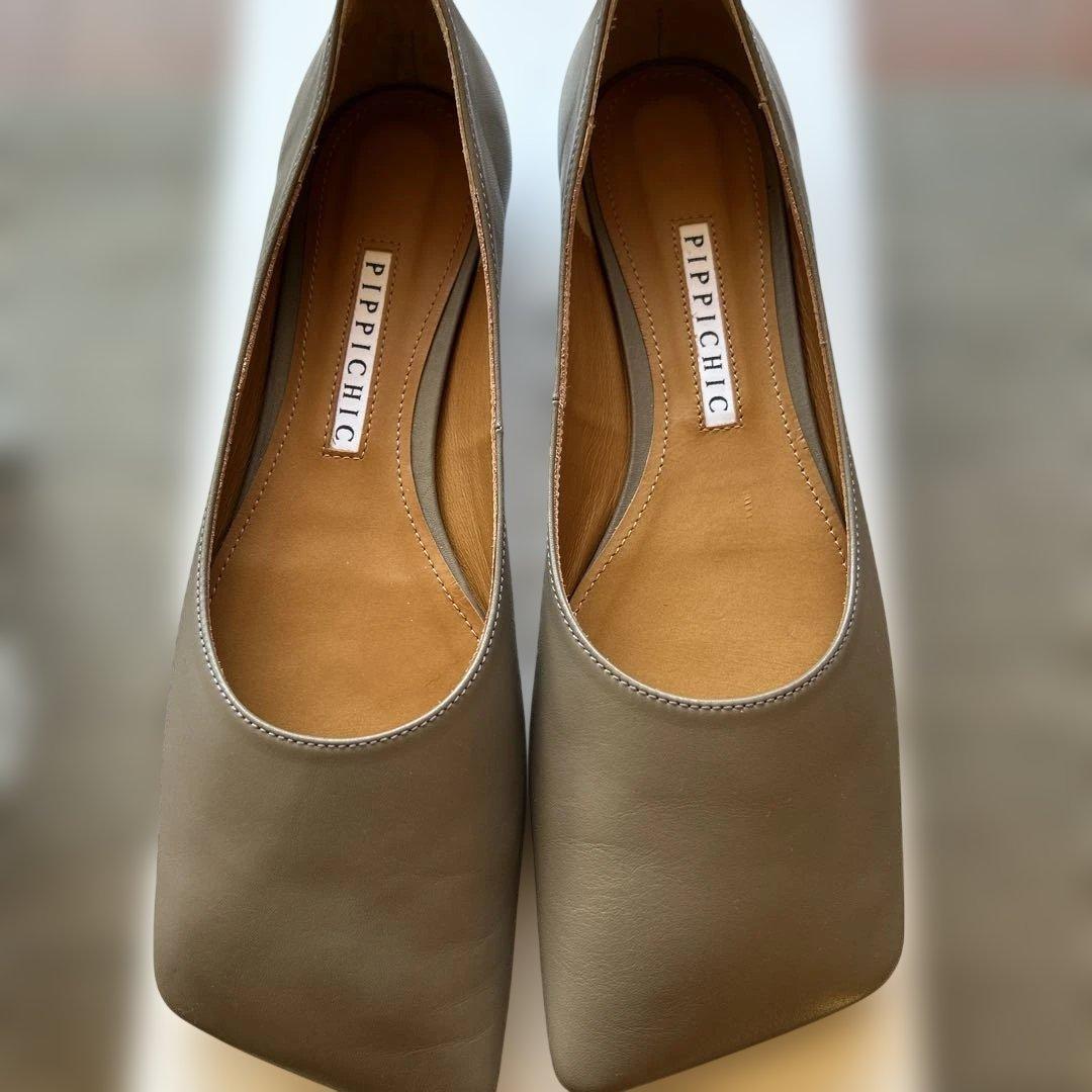 【ほぼ新品】PIPPICHIC24センチフラットシューズ
