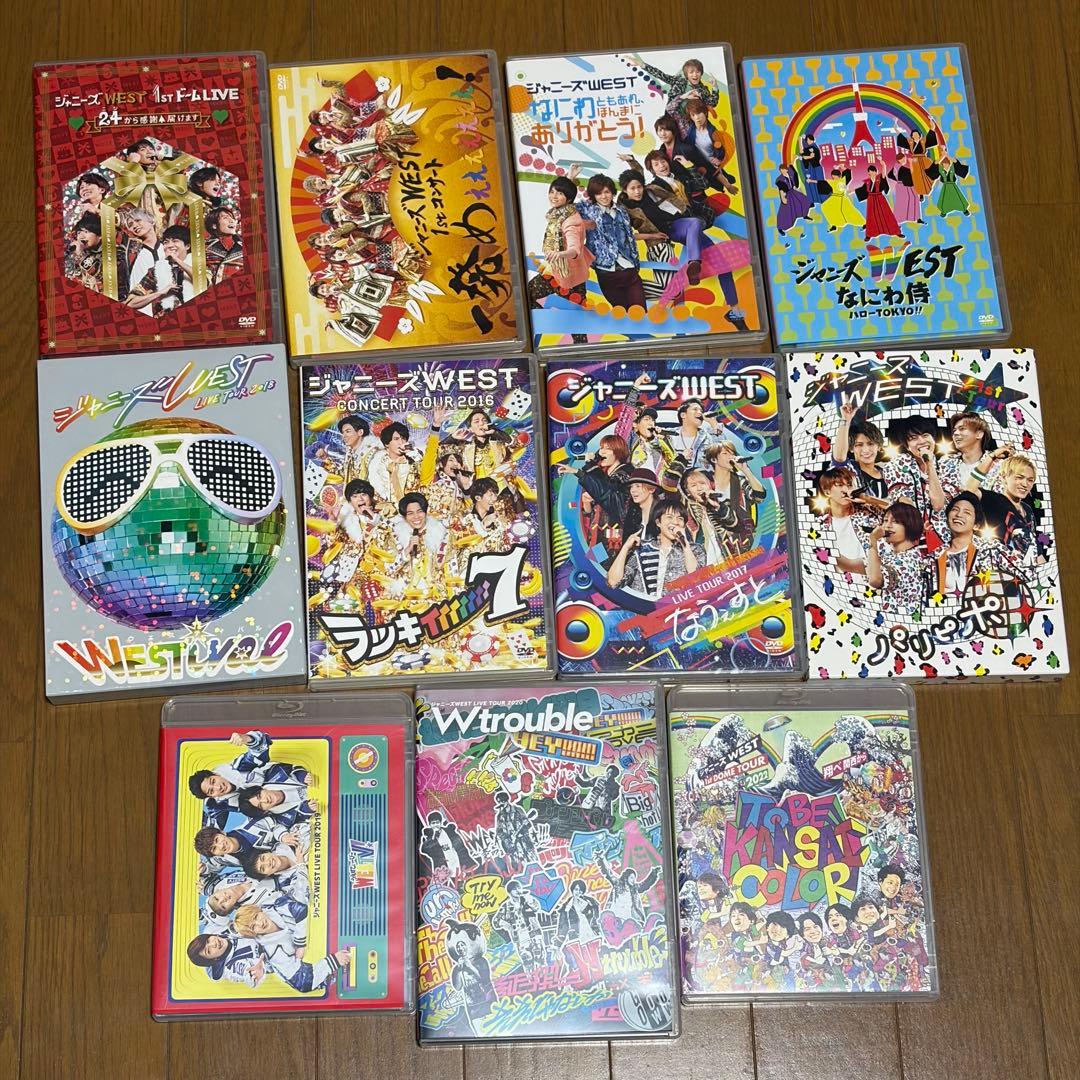 WEST.(ジャニーズWEST) LIVE DVD/BluRay 11点