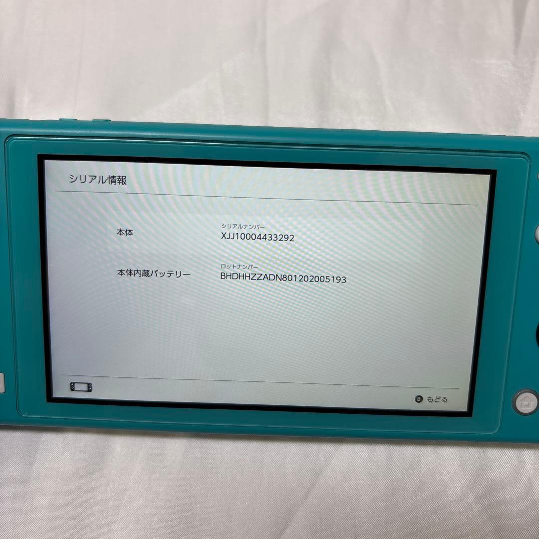 Nintendo Switch Lite ニンテンドースイッチライト ターコイズ