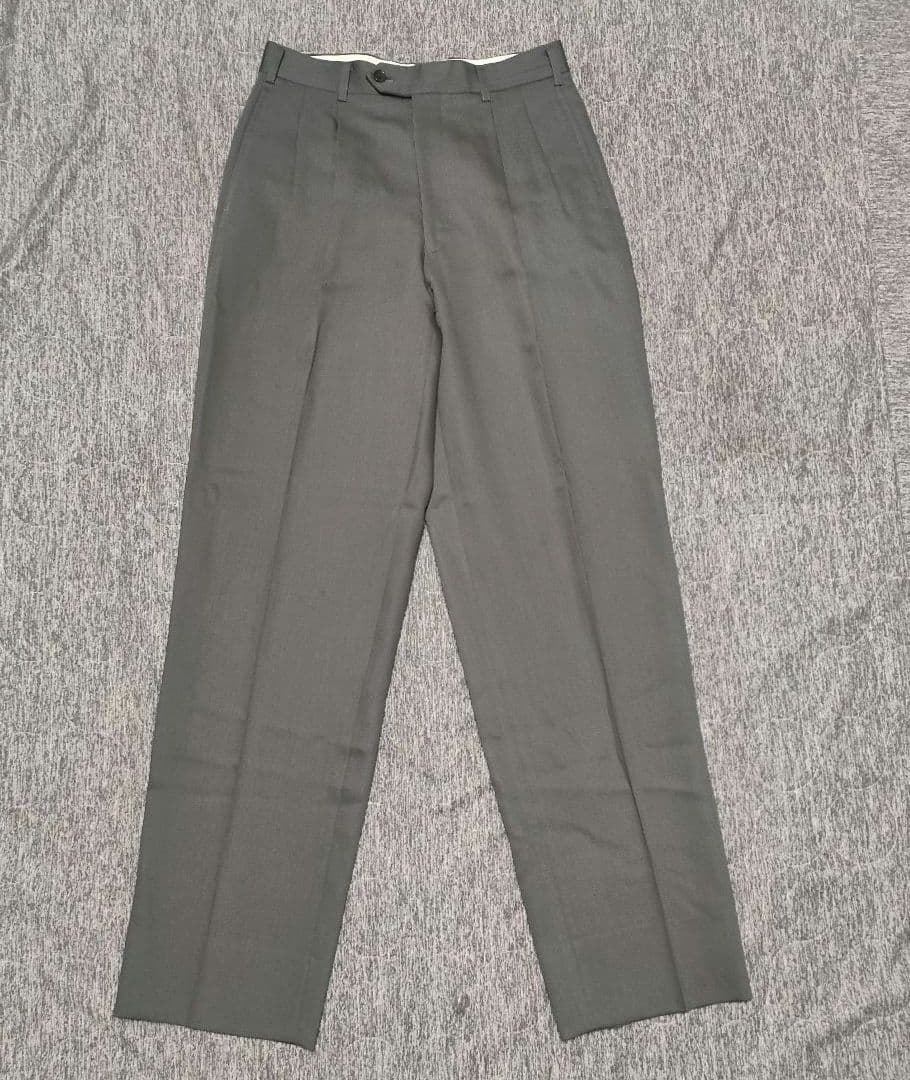 vintage スーツ ダブル セットアップ 5点セット ボックスシルエット