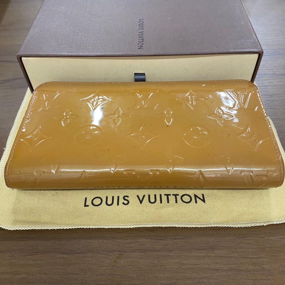 新品同様‼️現行　ルイヴィトン　ヴェルニ　財布　長財布　ジッピーウォレット